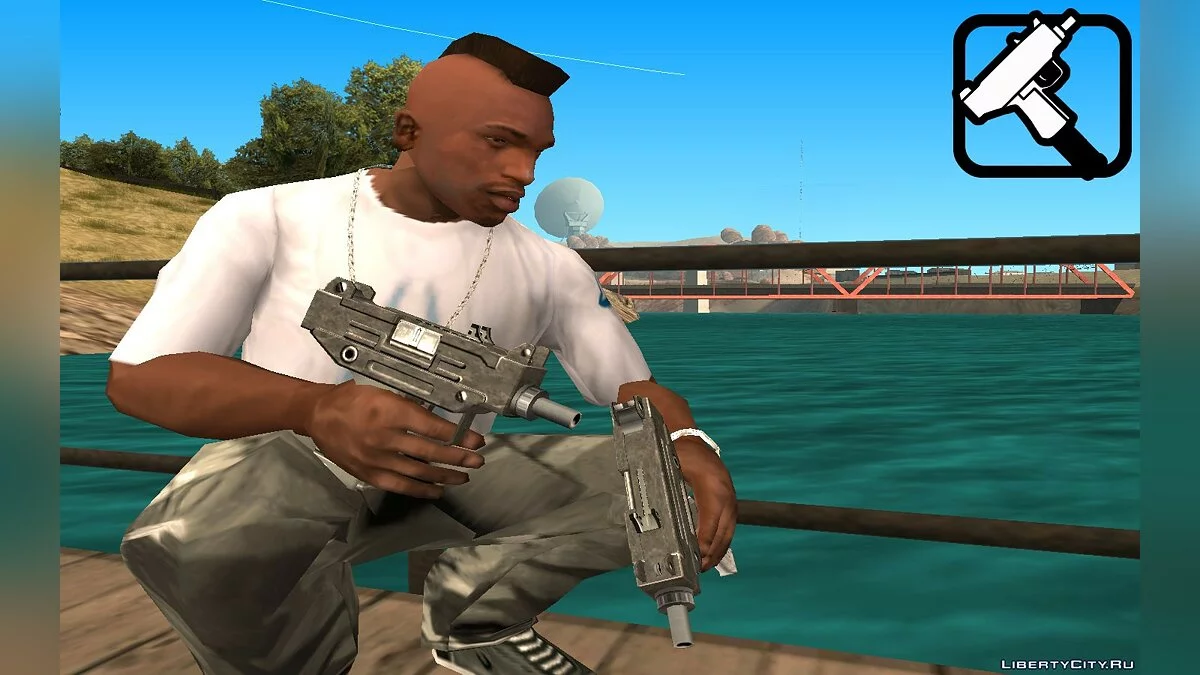 Micro UZI From Hitman: Contracts / GTA San Andreas