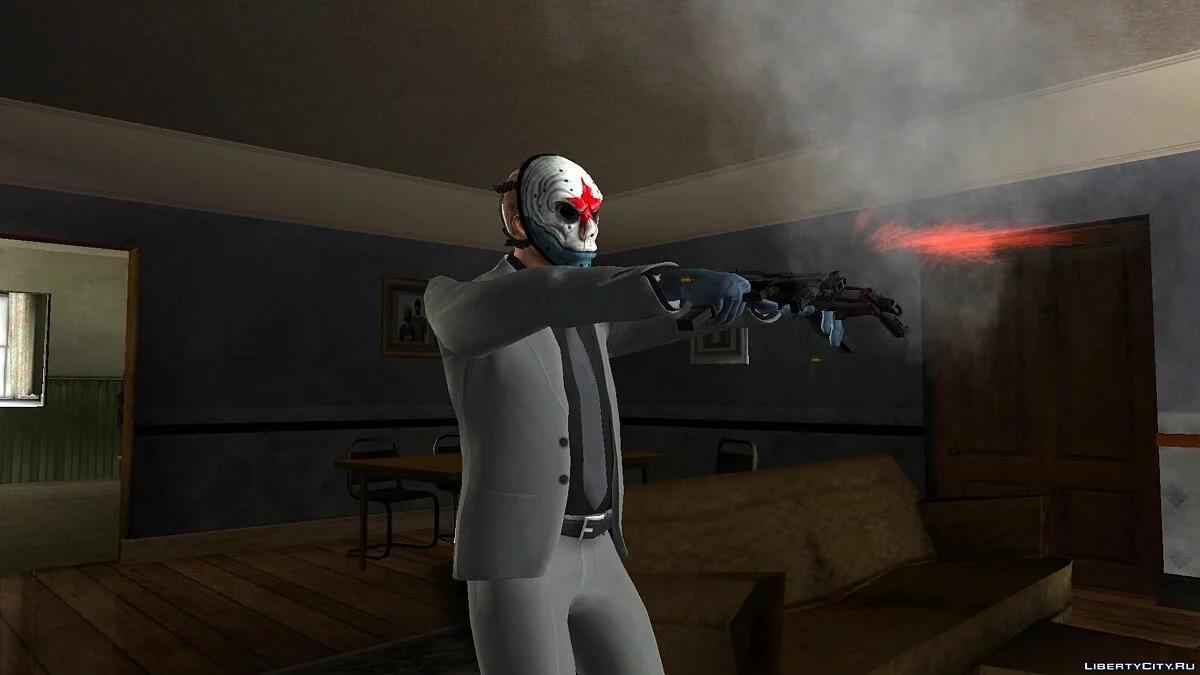 СР-2 Вереск из PAYDAY2 / GTA San Andreas