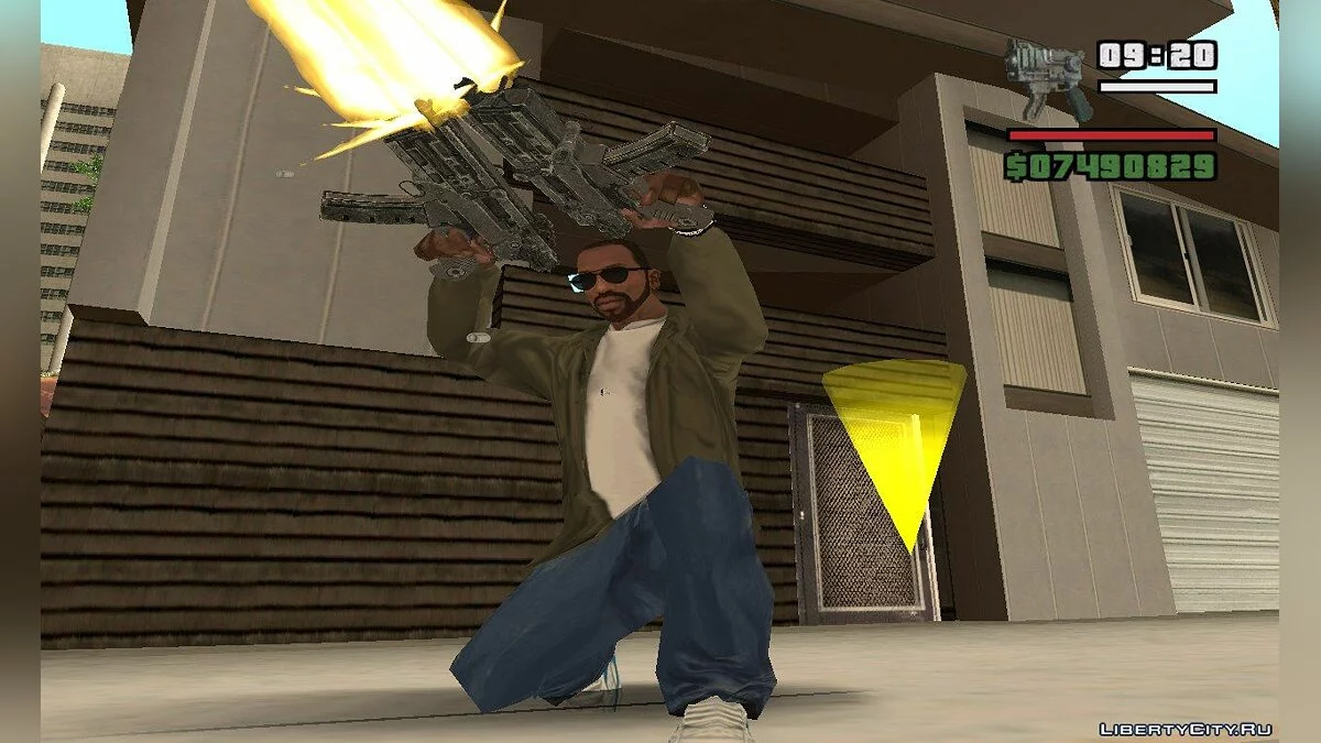 10mm submachine gun из Fallout New Vegas / GTA San Andreas