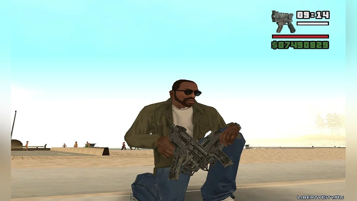 10mm submachine gun из Fallout New Vegas / GTA San Andreas