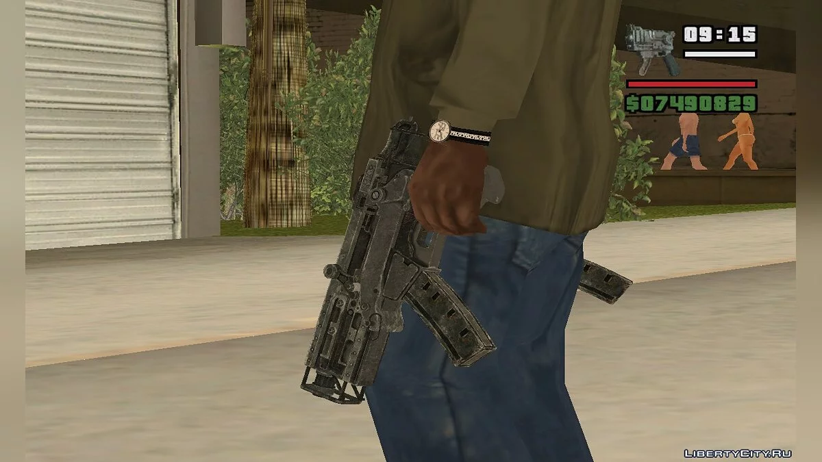 10mm submachine gun из Fallout New Vegas / GTA San Andreas
