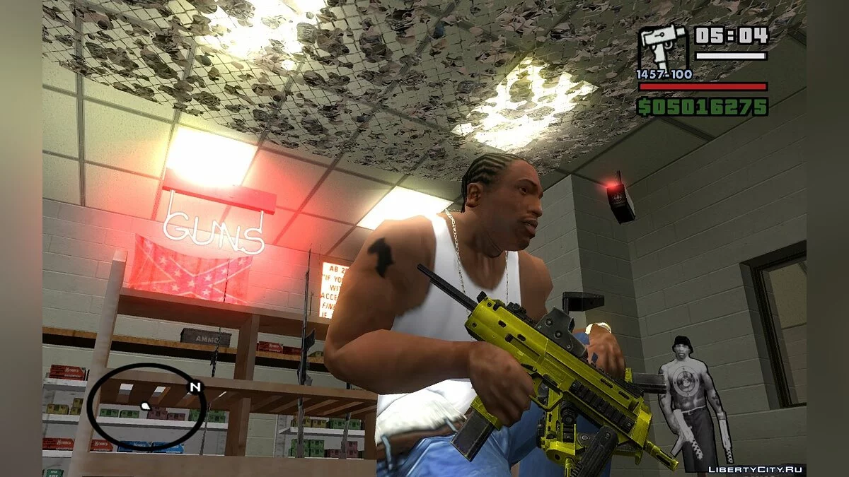 Point Blank MP7 Gold Special / GTA San Andreas