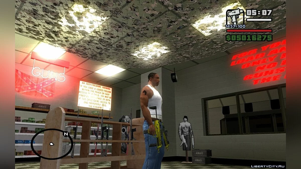 Point Blank MP7 Gold Special / GTA San Andreas