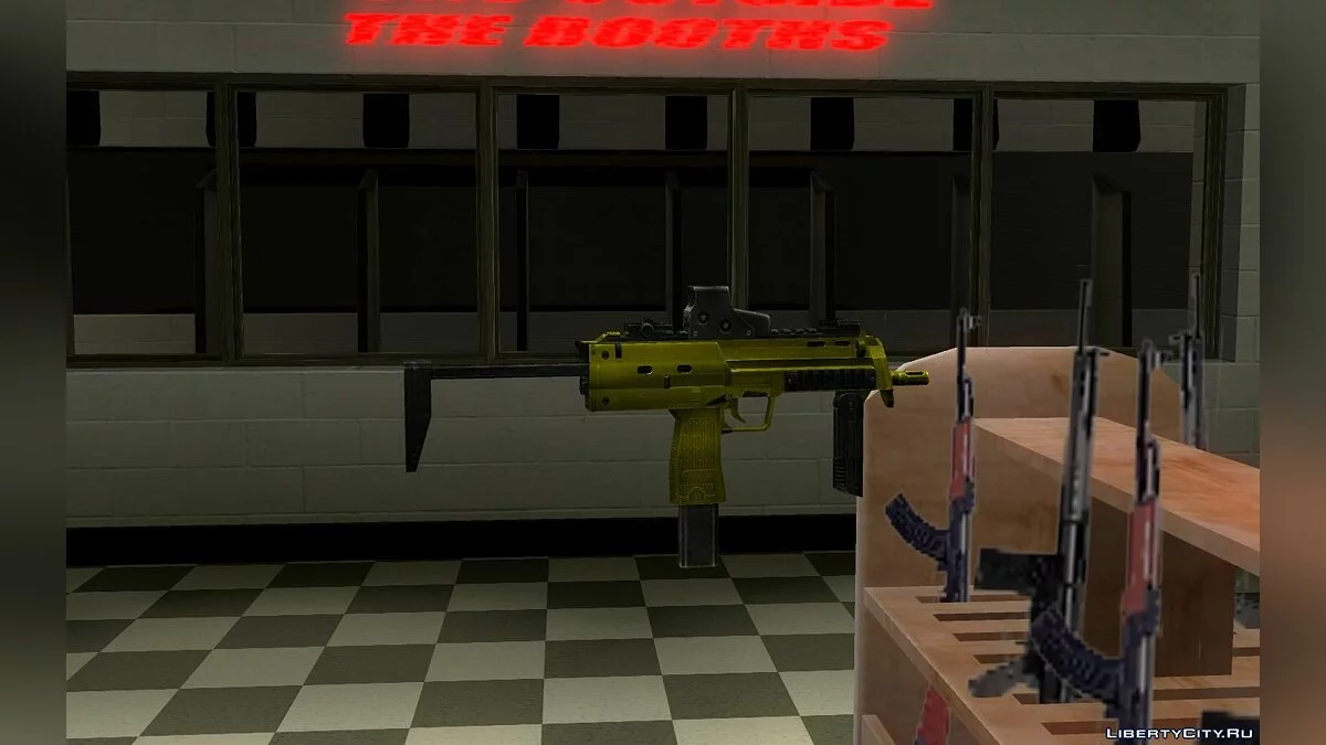 Point Blank MP7 Gold Special / GTA San Andreas