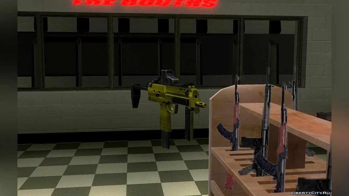 Point Blank MP7 Gold Special / GTA San Andreas