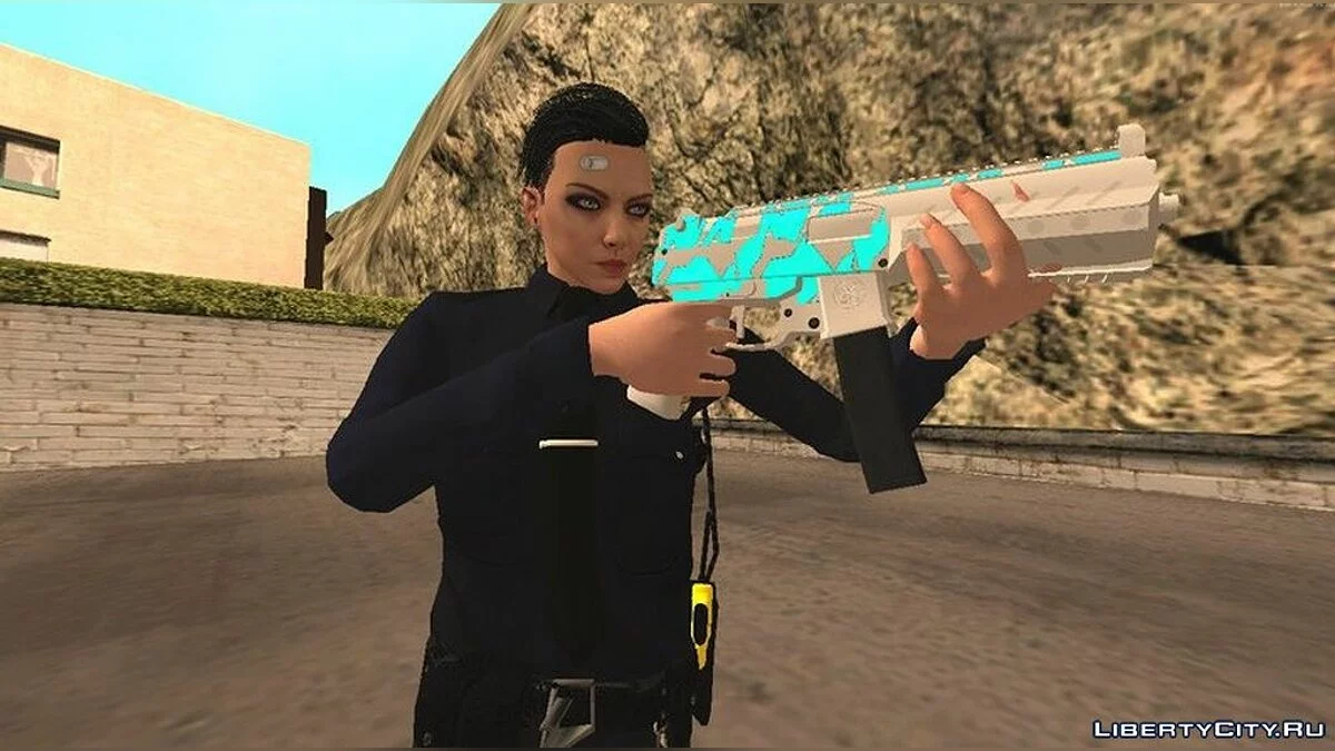 Пистолет-пулемет из GTA Online / GTA San Andreas
