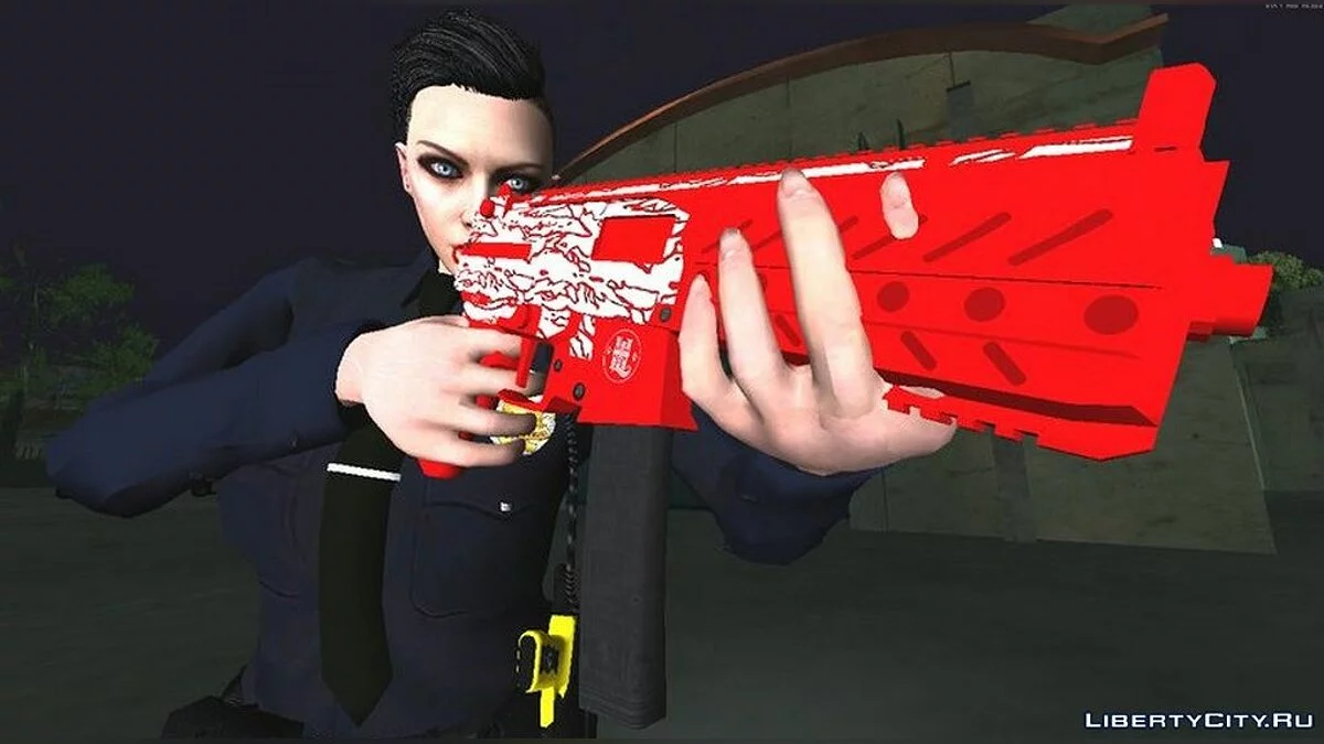 Пистолет-пулемет из GTA Online / GTA San Andreas