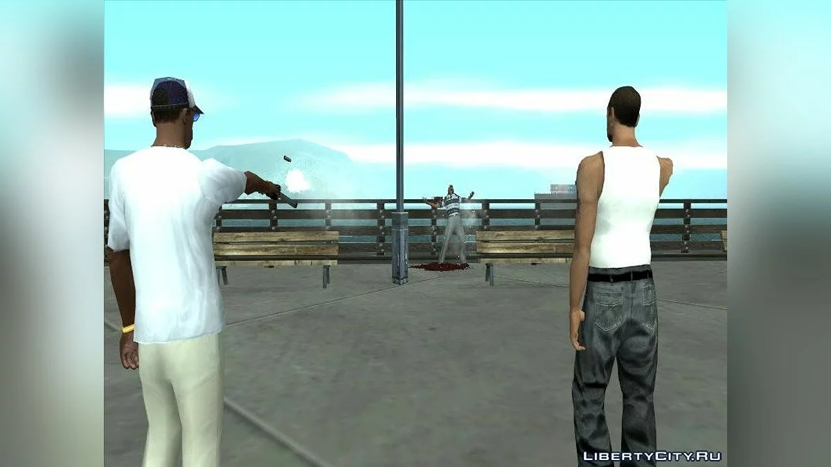 Tec-9 из GTA 5 / GTA San Andreas