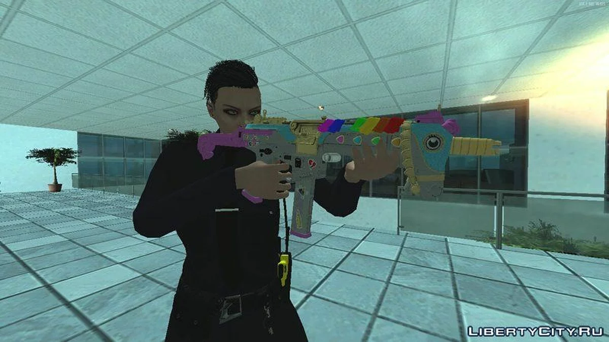 Call of Duty Black Ops 4: GKS Tactical Unicorn / GTA San Andreas