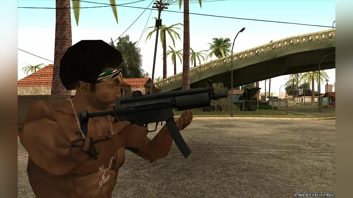 Hidden MP5 / GTA San Andreas
