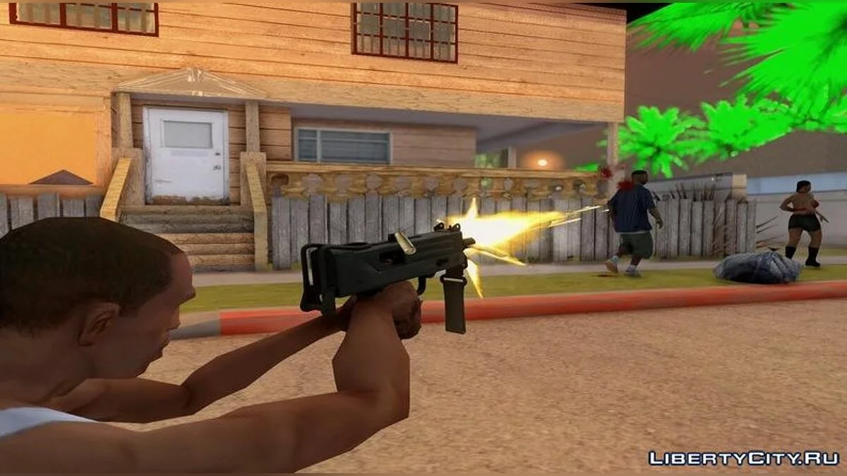 MAC-10 из игры Counter Strike: Global Offensive / GTA San Andreas