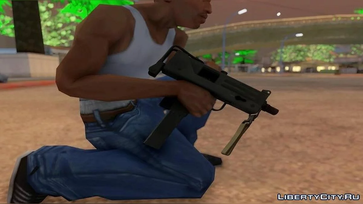 MAC-10 из игры Counter Strike: Global Offensive / GTA San Andreas