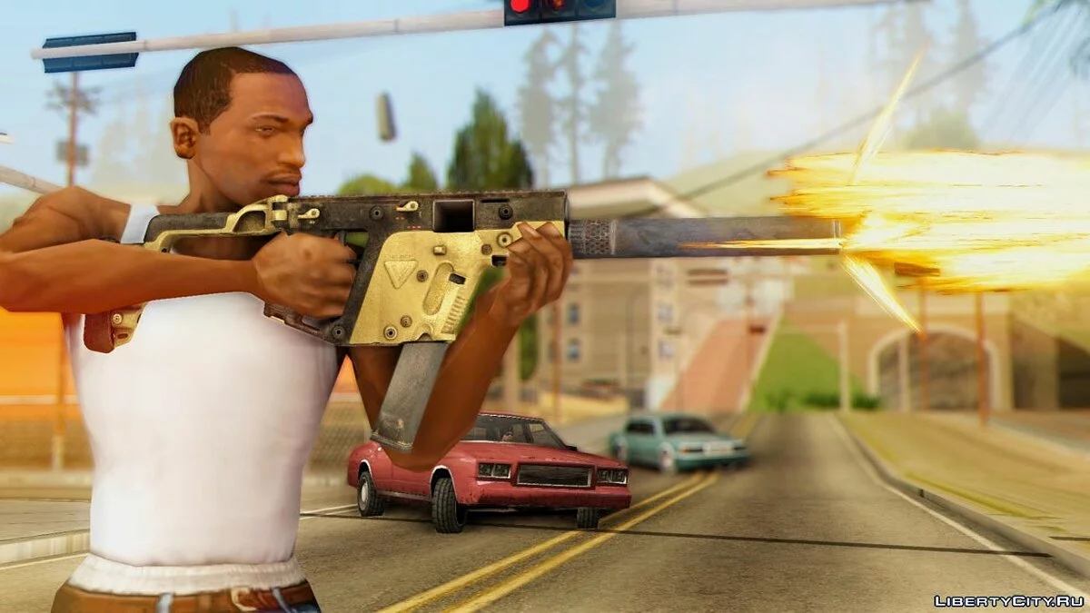 Kriss Vector из Survarium / GTA San Andreas