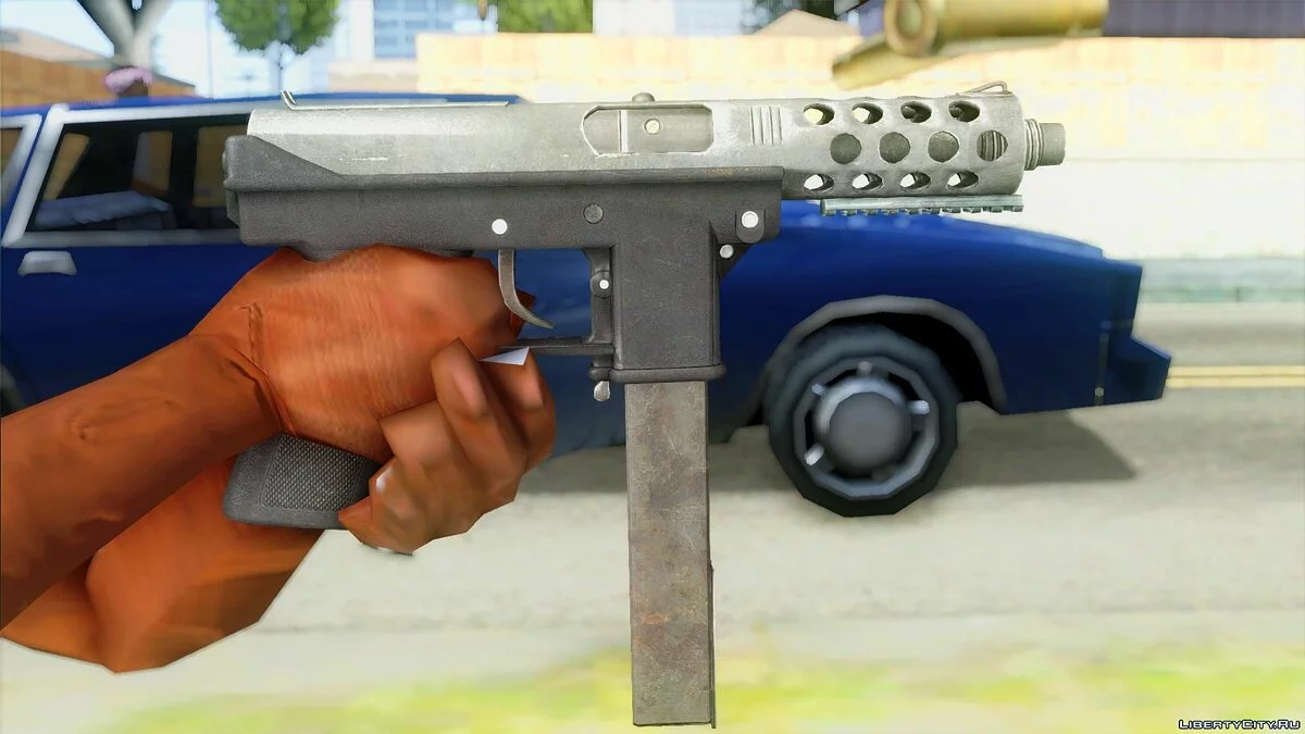 Tec 9 из Battlefield Hardline / GTA San Andreas
