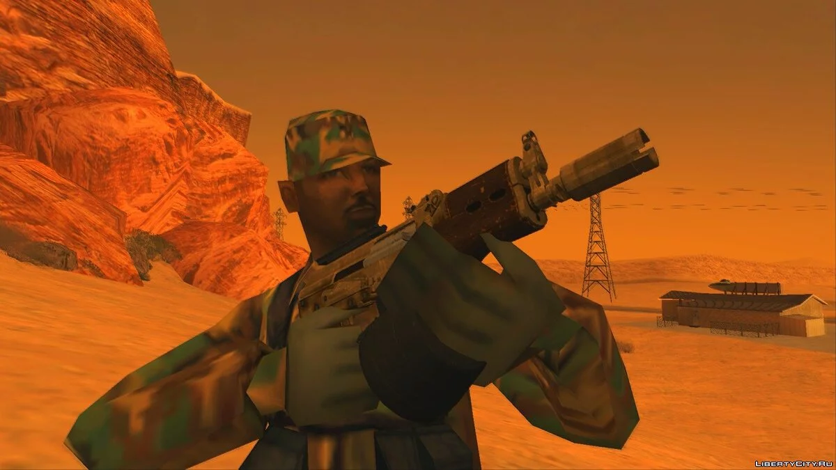GTA 5 Shrewsbury Compact Rifle / GTA San Andreas