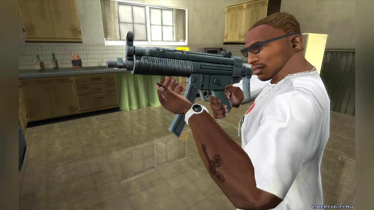 MP5 из SA: The Definitive Edition / GTA San Andreas