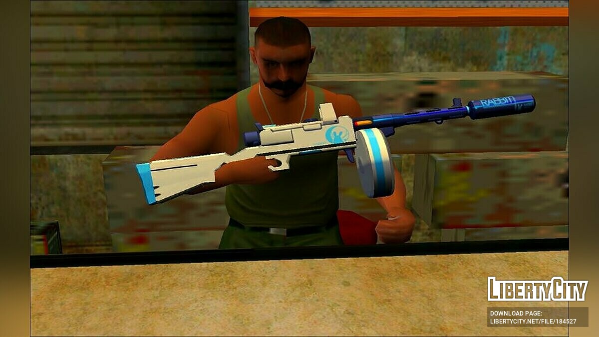 Скачать Rabbit-31 Short Type Submachine Gun для GTA San Andreas