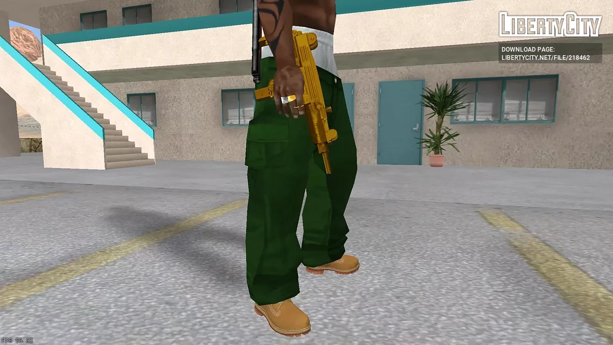 Золотой Узи / GTA San Andreas