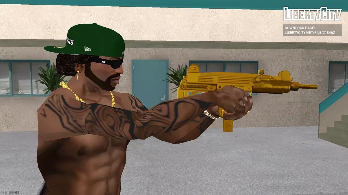 Золотой Узи / GTA San Andreas