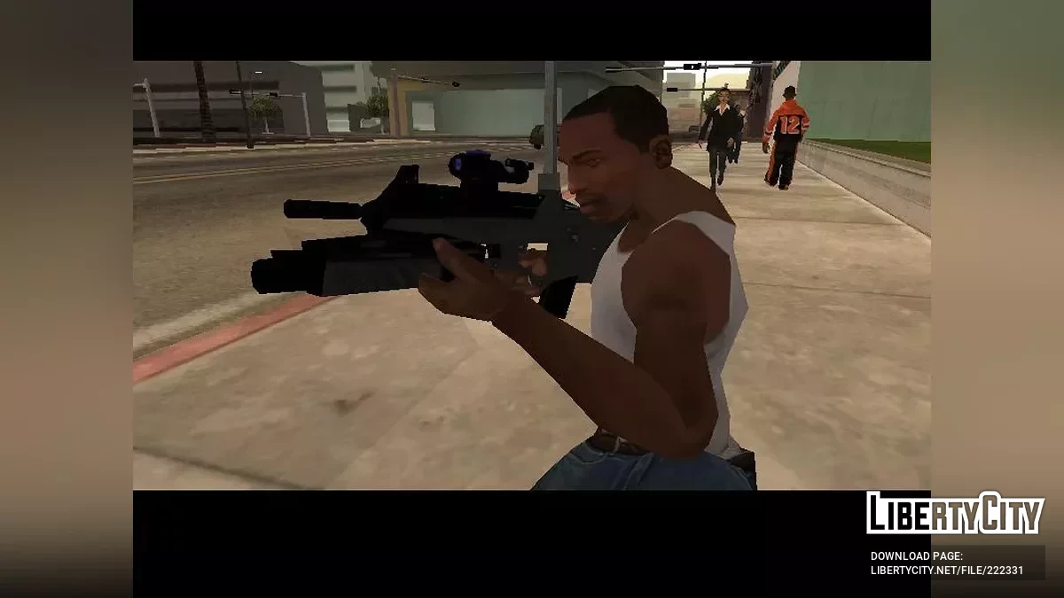 Assault Rifle M2X1 / GTA San Andreas