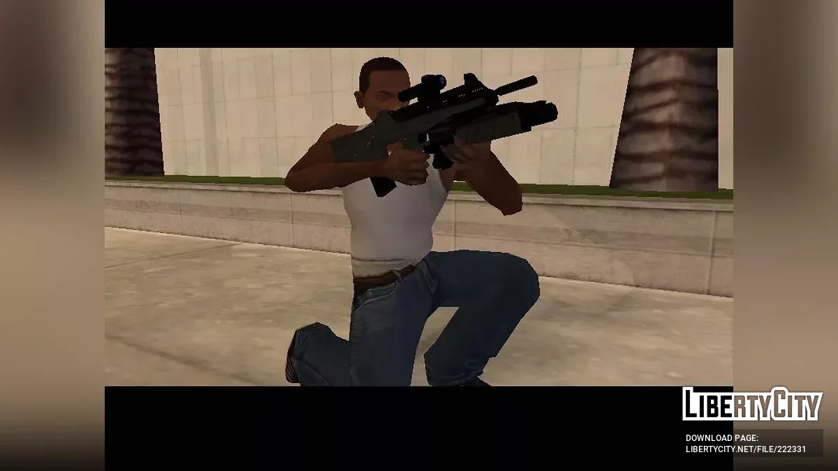 Assault Rifle M2X1 / GTA San Andreas
