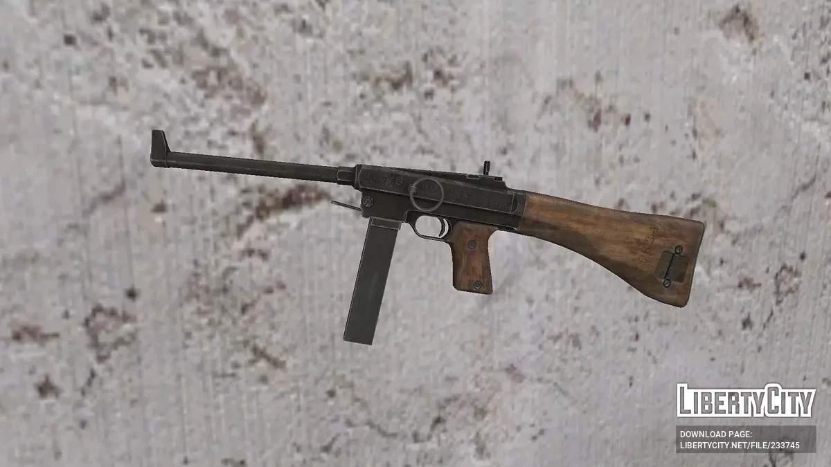 MAS-38 из Military Conflict: Vietnam / GTA San Andreas