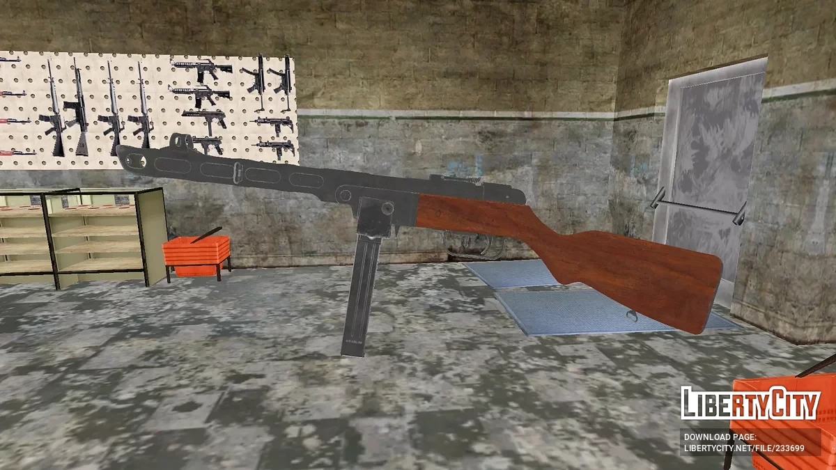 MP-41 (r) Submachine Gun / GTA San Andreas