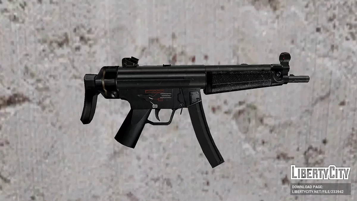 MP5 из CrossFire / GTA San Andreas