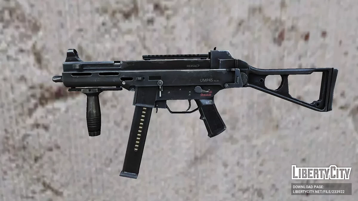 UMP-45 из CrossFire / GTA San Andreas