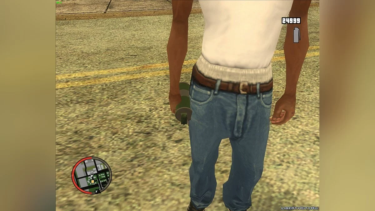 Grenades HD - Гранаты в HD v.1 / GTA San Andreas