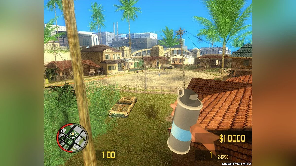 Grenades HD - Гранаты в HD v.3 / GTA San Andreas
