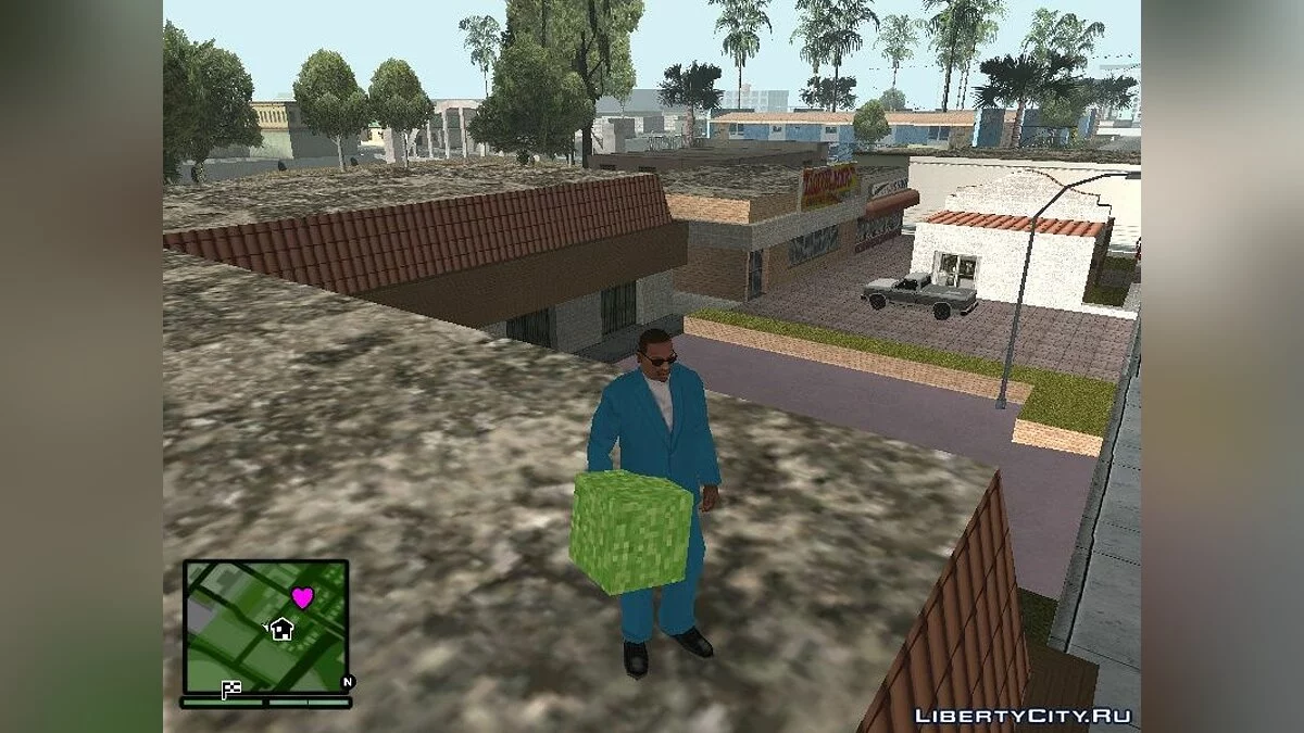 15 блоков из Minecraft'а / GTA San Andreas