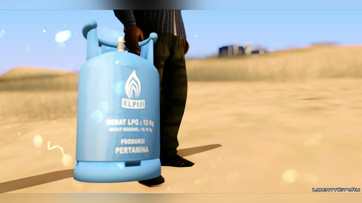 Gas LPG 12 kg / GTA San Andreas