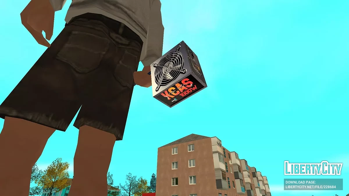 Блок питания KCAS 1000W / GTA San Andreas