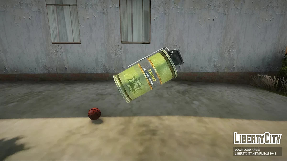 Дымовая граната из CrossFire / GTA San Andreas