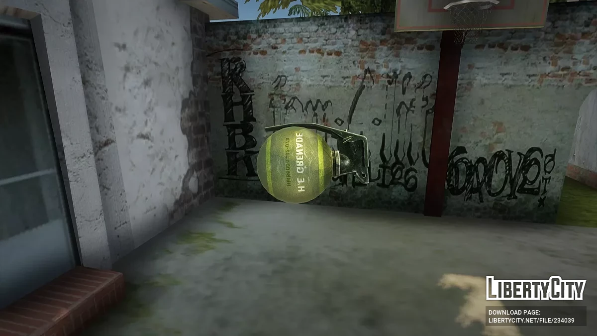 Осколочная граната / GTA San Andreas