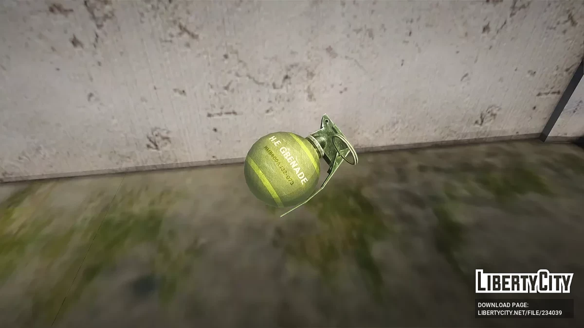 Осколочная граната / GTA San Andreas