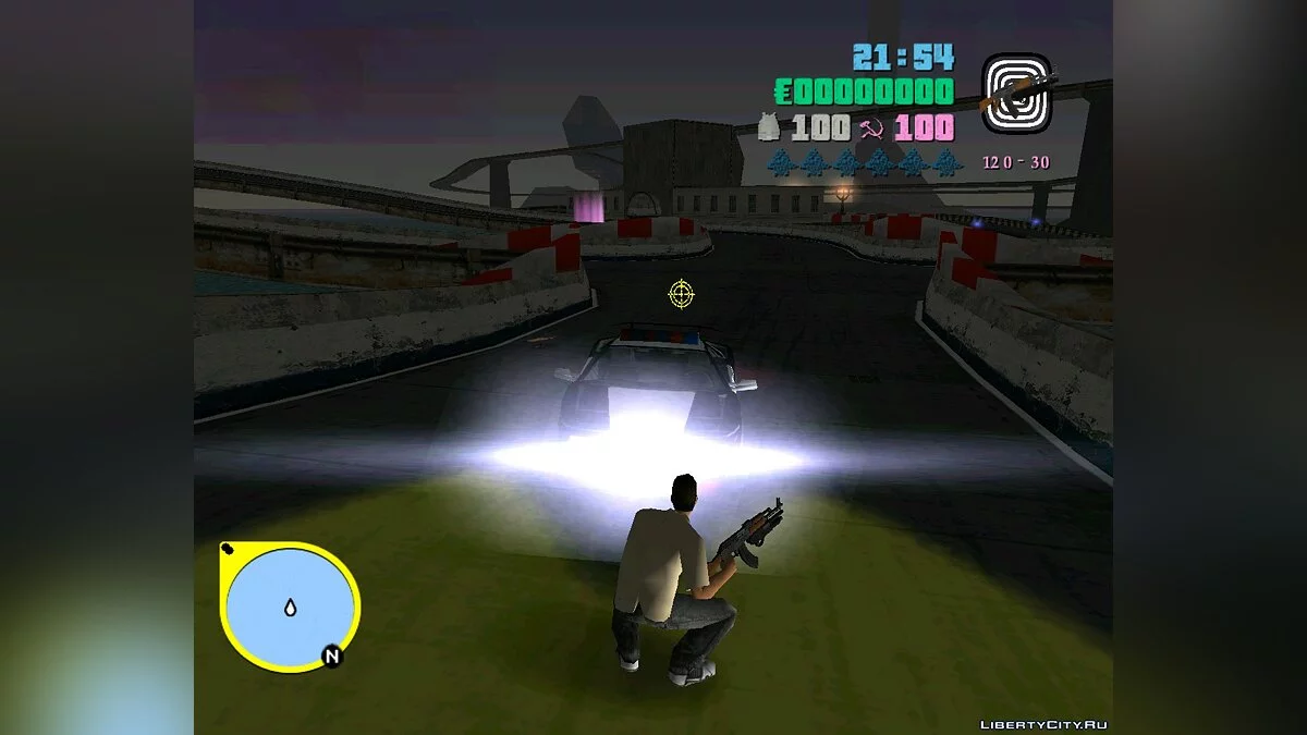 АК-47 с Подствольным Дробовиком / GTA Vice City