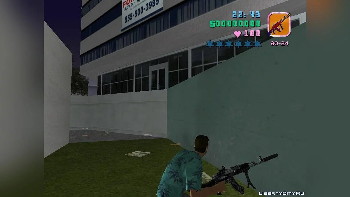 \"АК-103 из WARFACE, для GTA-VC\" / GTA Vice City