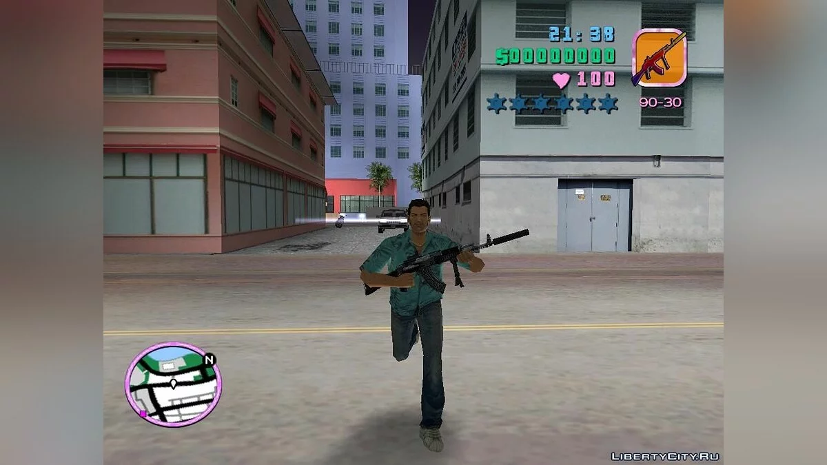 \"АК-103 из WARFACE, для GTA-VC\" / GTA Vice City