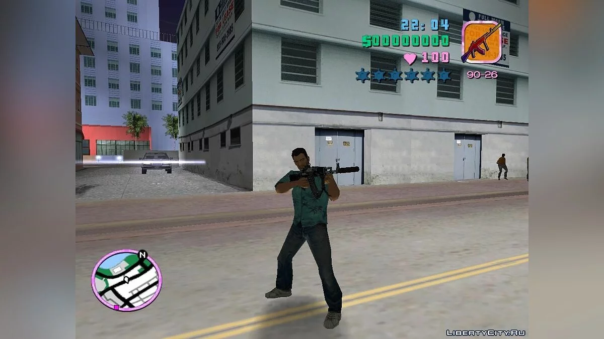 \"АК-103 из WARFACE, для GTA-VC\" / GTA Vice City