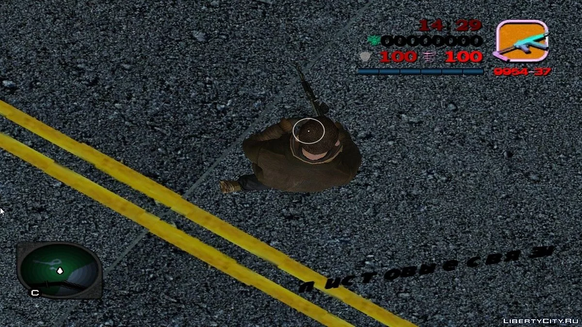 АК-47 конверт из CS Sourсe / GTA Vice City