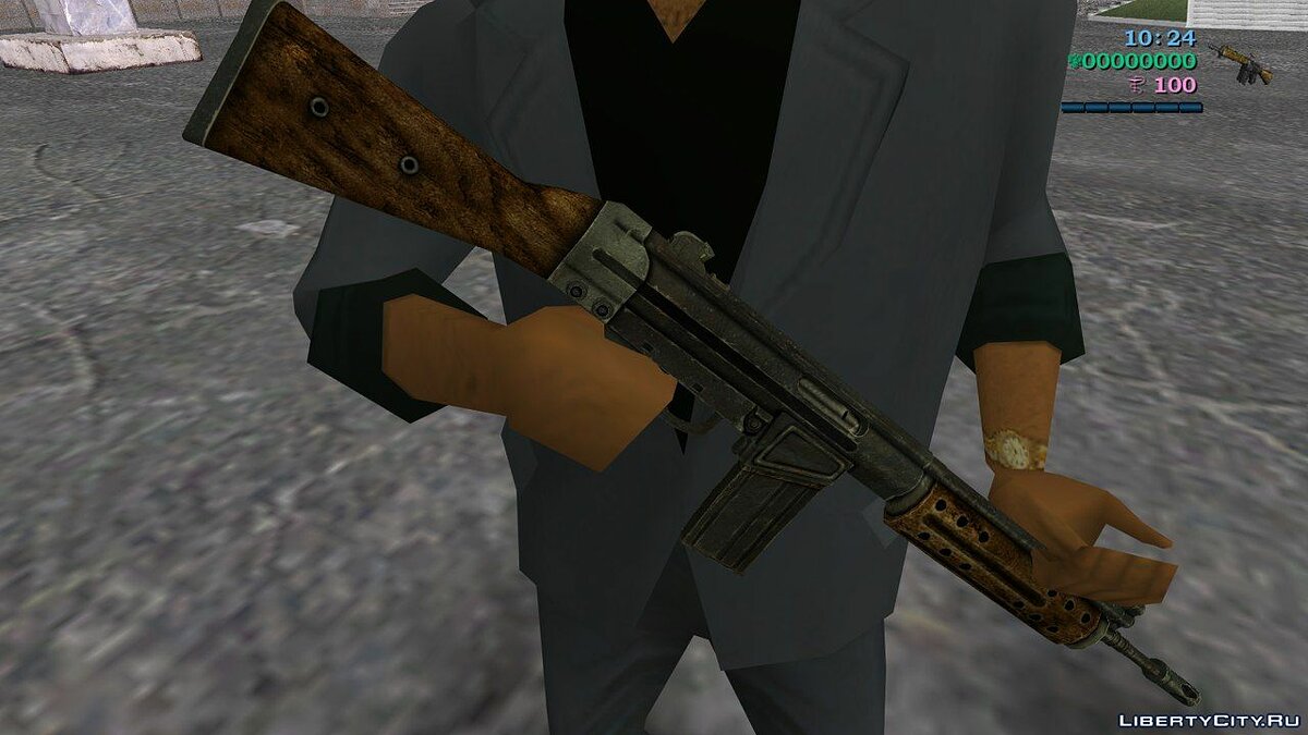 [MVL] R91 Assault rifle from Fallout 3 для GTA Vice City - Картинка #1