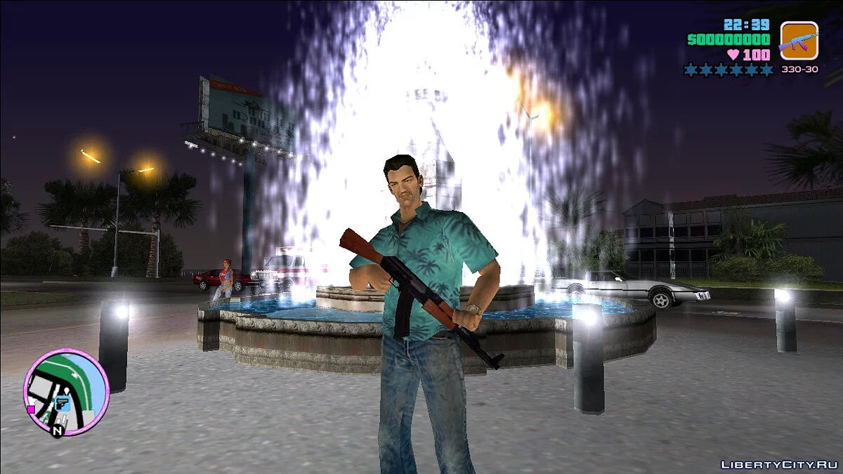 AK-47 из GTA: Liberty City Stories / GTA Vice City