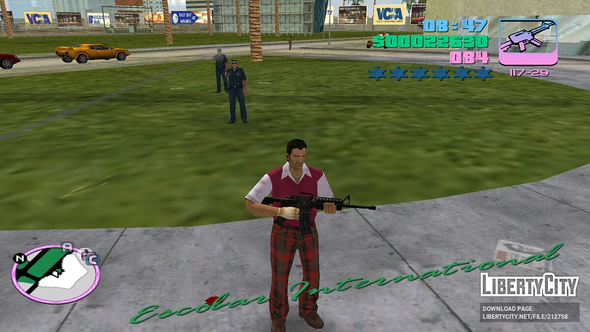 M4A1 AR из CS Online / GTA Vice City