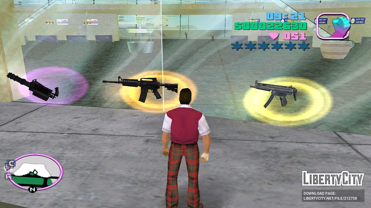 M4A1 AR из CS Online / GTA Vice City