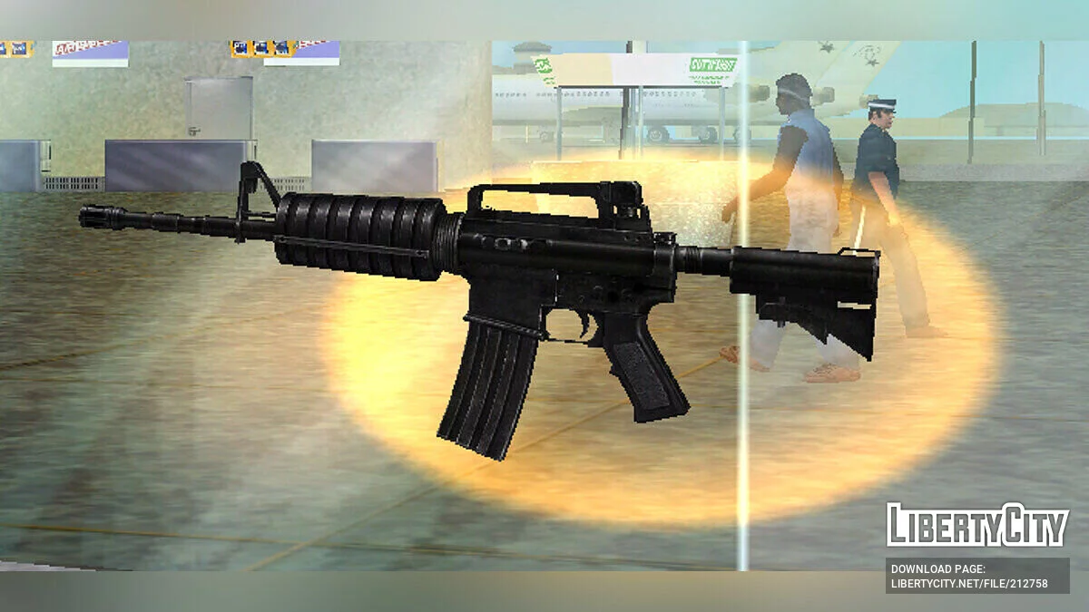 M4A1 AR из CS Online / GTA Vice City