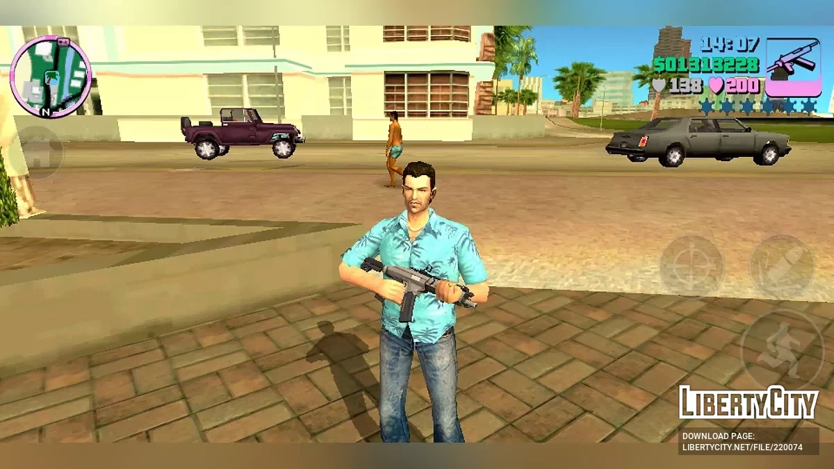 HBRa3 из Call of duty Advanced warfare / GTA Vice City
