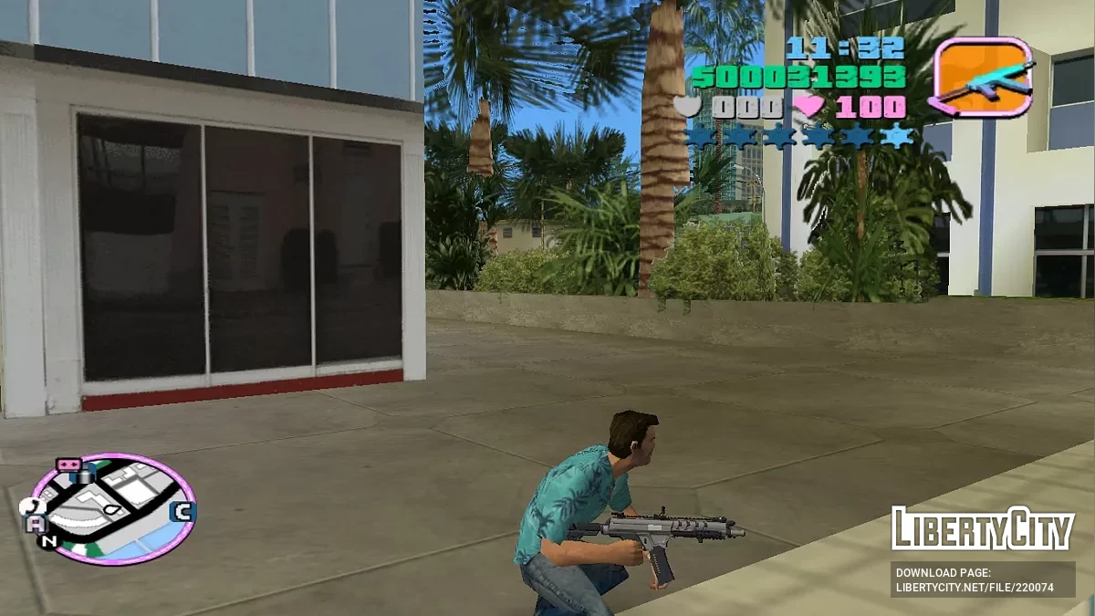 HBRa3 из Call of duty Advanced warfare / GTA Vice City
