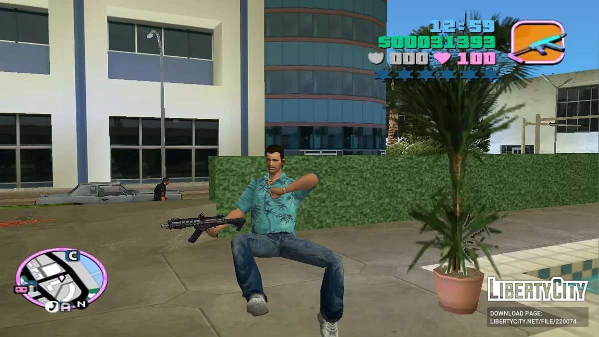 HBRa3 из Call of duty Advanced warfare / GTA Vice City